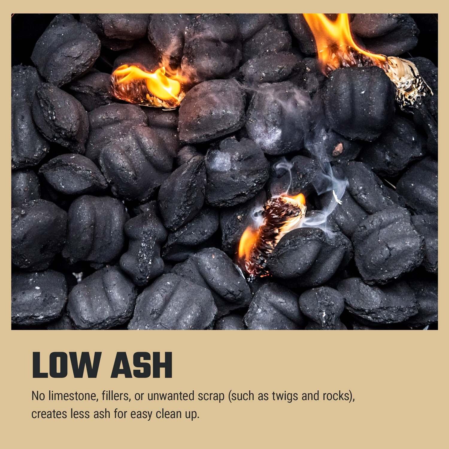 Oklahoma Joe's Charcoal Briquette - 16 lb - Low Ash - Detail thumbnail