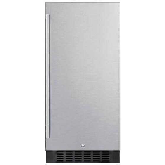 Summit 15-Inch 3.0 Cu. Ft. Commercial Rated Compact Refrigerator - Stainless Steel - FF1532BCSS