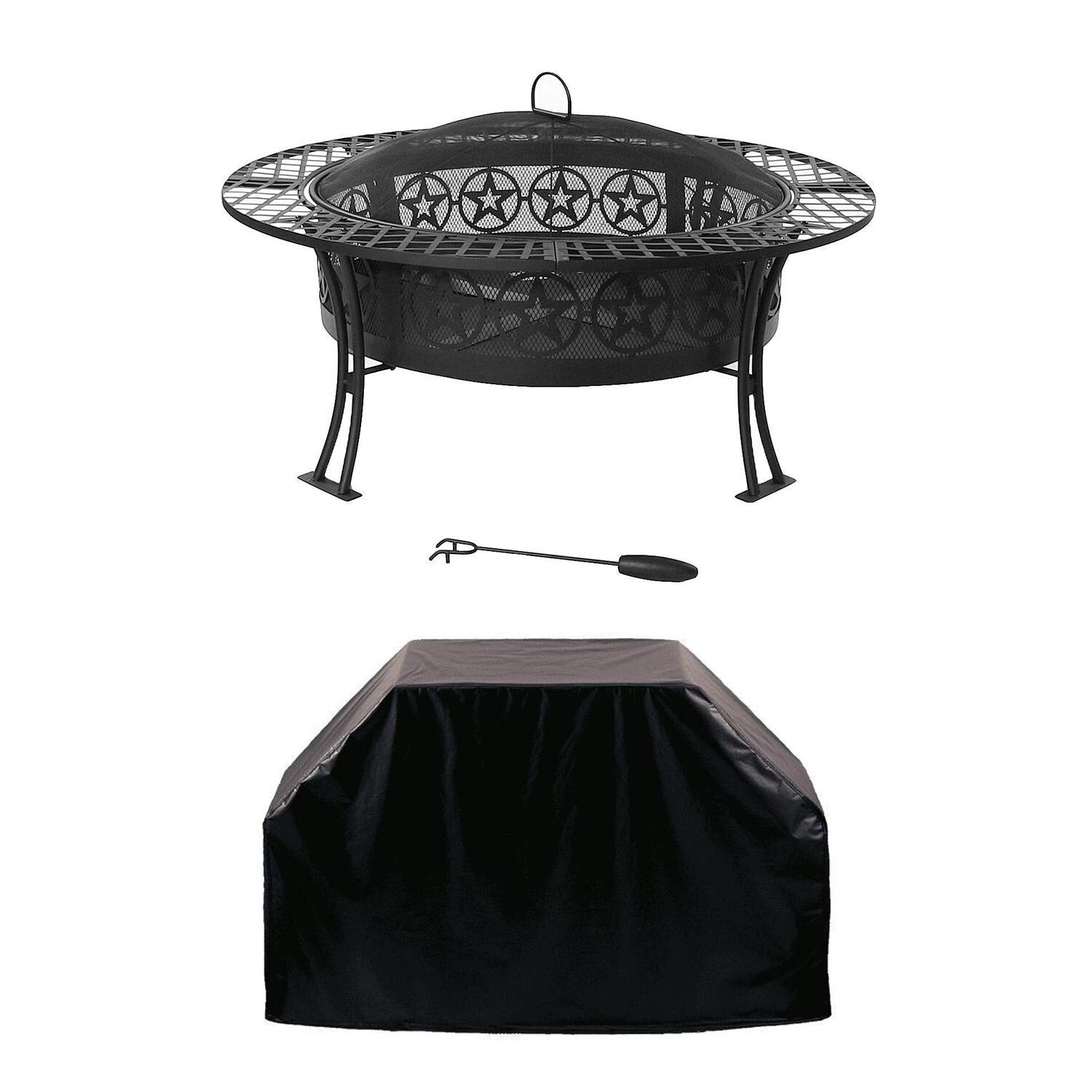 Blaze Fire Pit Cover Bundle 4