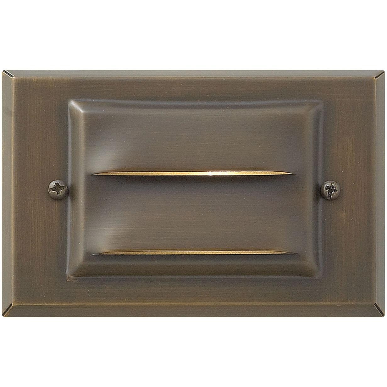 Hinkley Lighting Hardy Island One Light 3-Inch LED Outdoor Deck Light - Matte Bronze - 1546MZ-LED