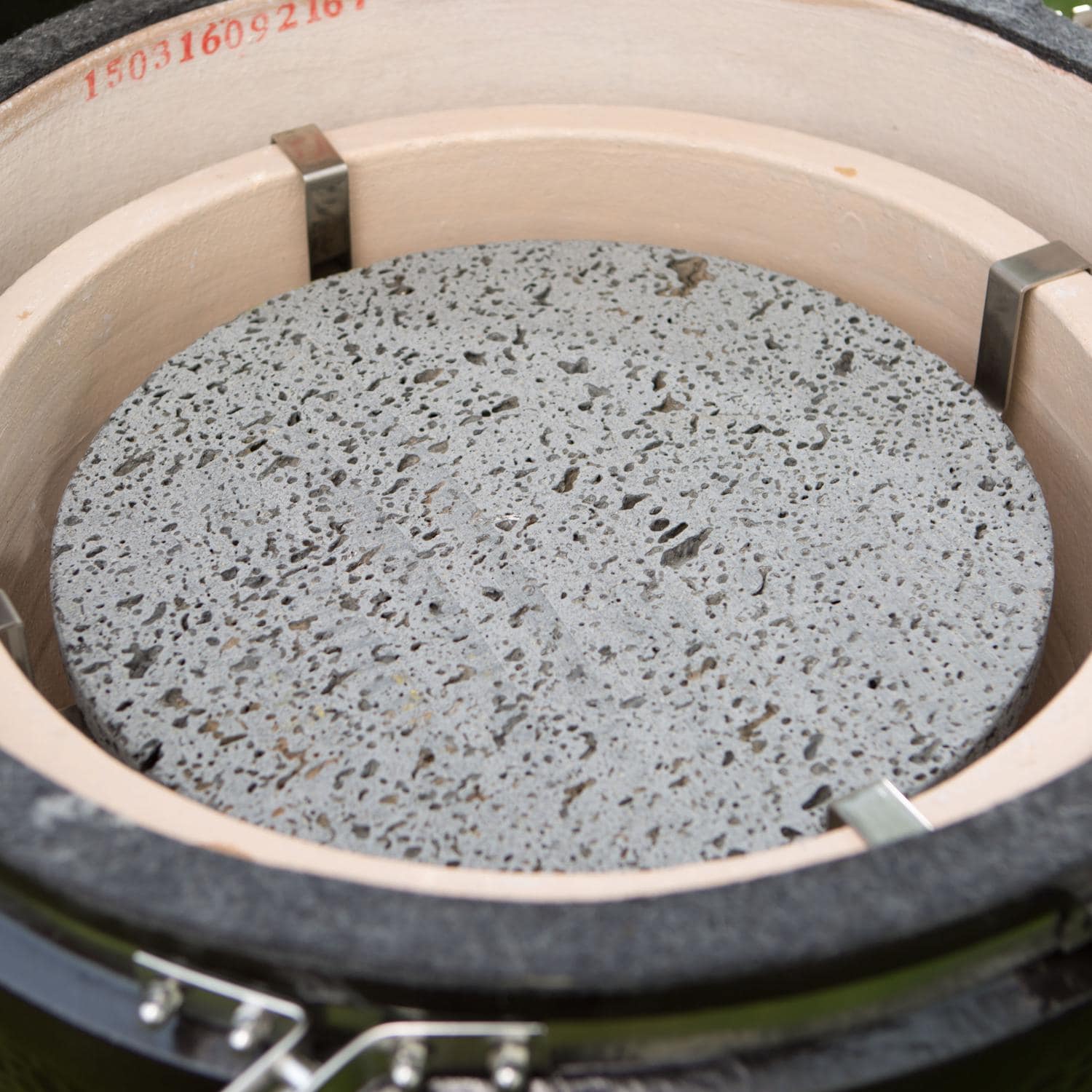 Vision XD-702WC Elite Series Kamado Grill - Lava Stone Installed thumbnail