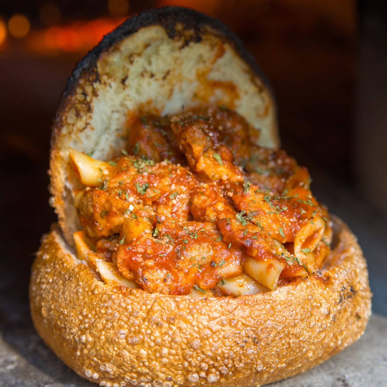 Chicago Brick Oven Pizza Ovens - Oven Baked Pasta Stuffed Bread thumbnail