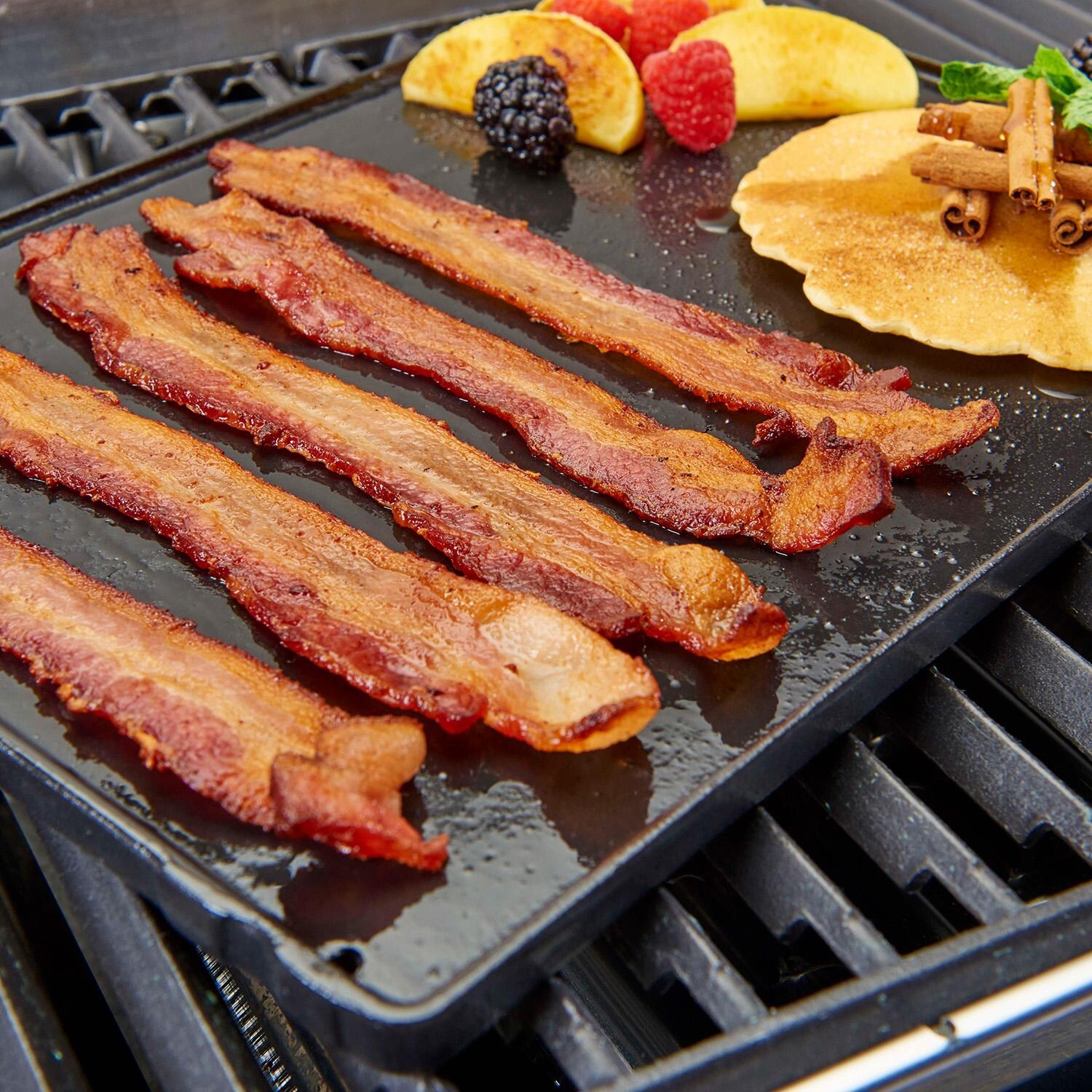 GrillPro Cast Iron Universal Griddle - 91212 - Breakfast - Lifestyle thumbnail