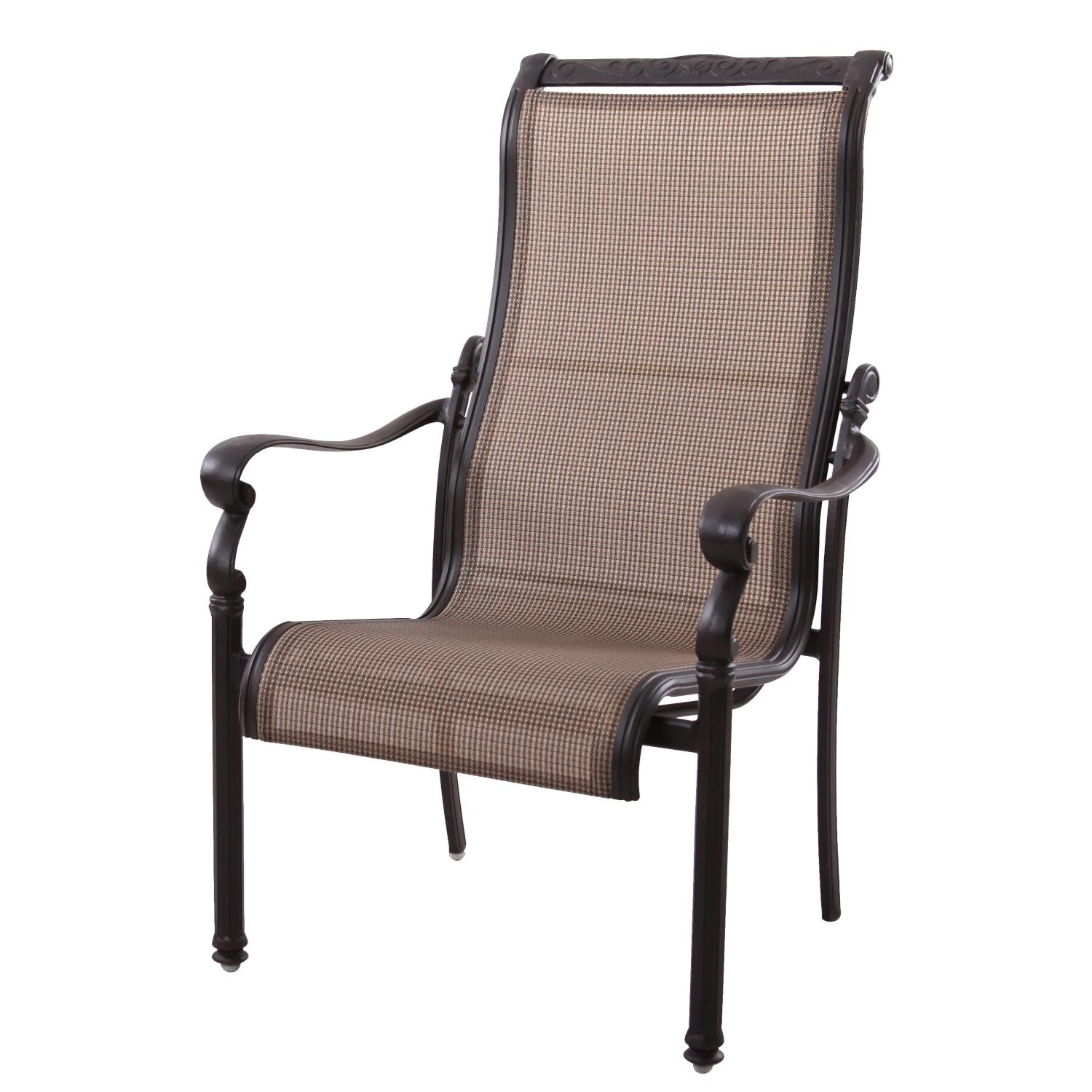 Darlee 301110-11PC-60LE Monterey 11 Piece Cast Aluminum Sling Patio Dining Set W/ 92 X 42 Inch Rectangular Extension Table - Dining Arm Chair thumbnail