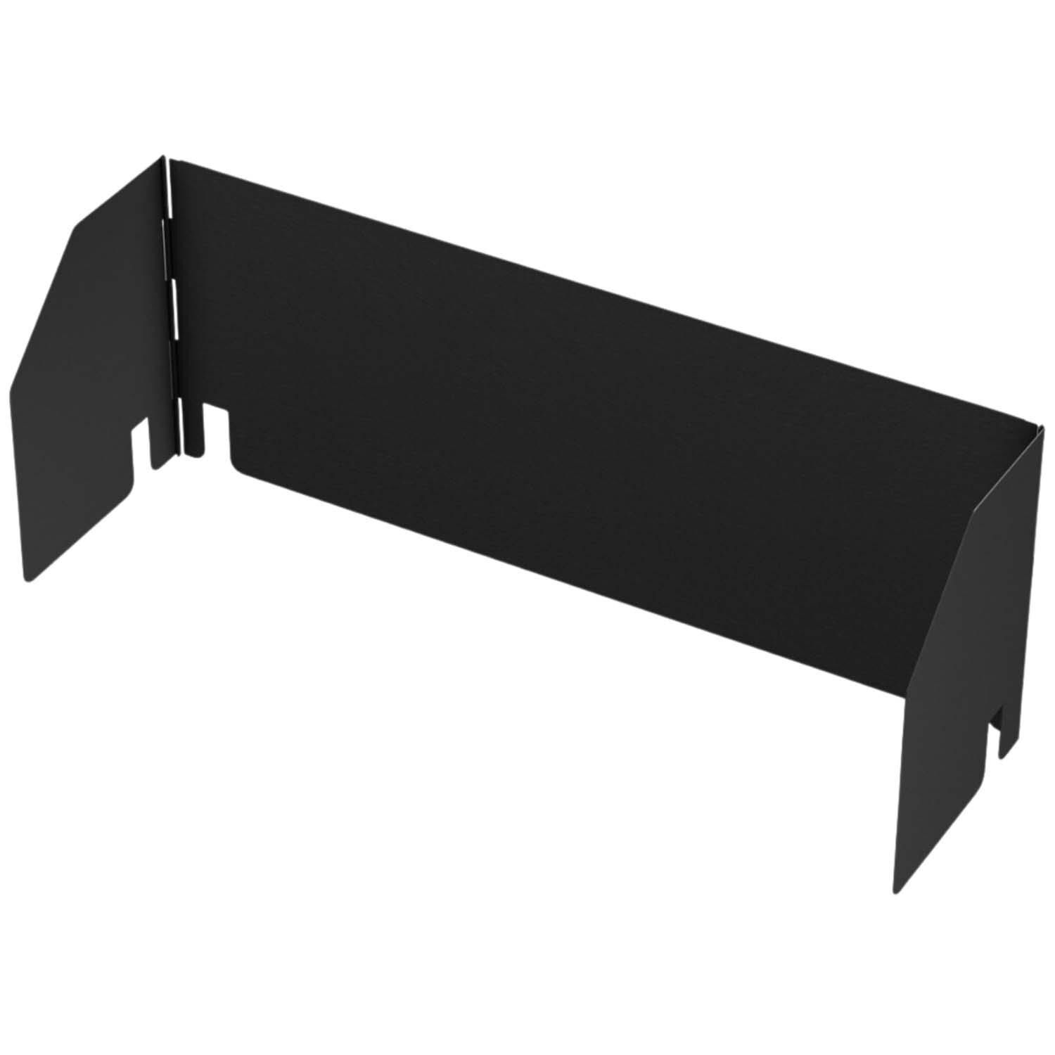 Oklahoma Joe's 9919881W06 Firecraft Wind Guard - Left Angle - White Background thumbnail