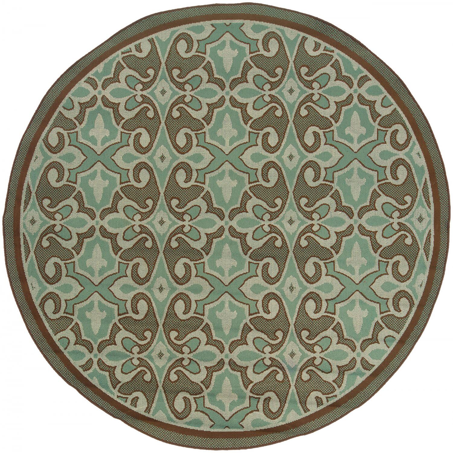 Oriental Weavers Montego 7.83 Ft. Round Indoor/Outdoor Rug - 2335L