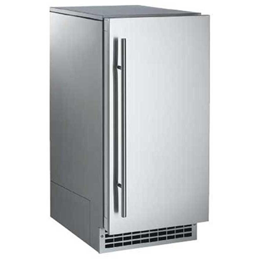 Scotsman Brilliance 80 Lb. Ice Machine With Pump Assist Drain Stainless Steel SCN60PA1SS
