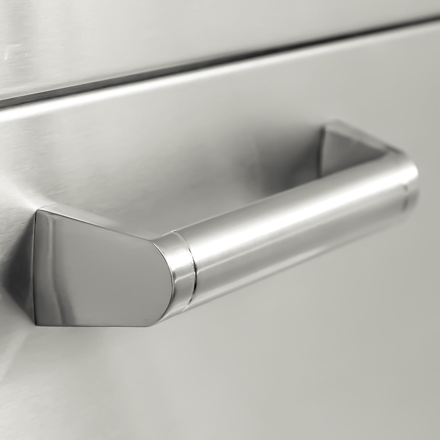 BBQGuys.com Sonoma Series 20-Inch Stainless Steel Single Access Drawer - Handle Detail thumbnail