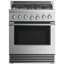 Fisher Paykel Professional (Formerly DCS) 30-Inch 5-Burner Natural Gas Range - RGV2-305N N image