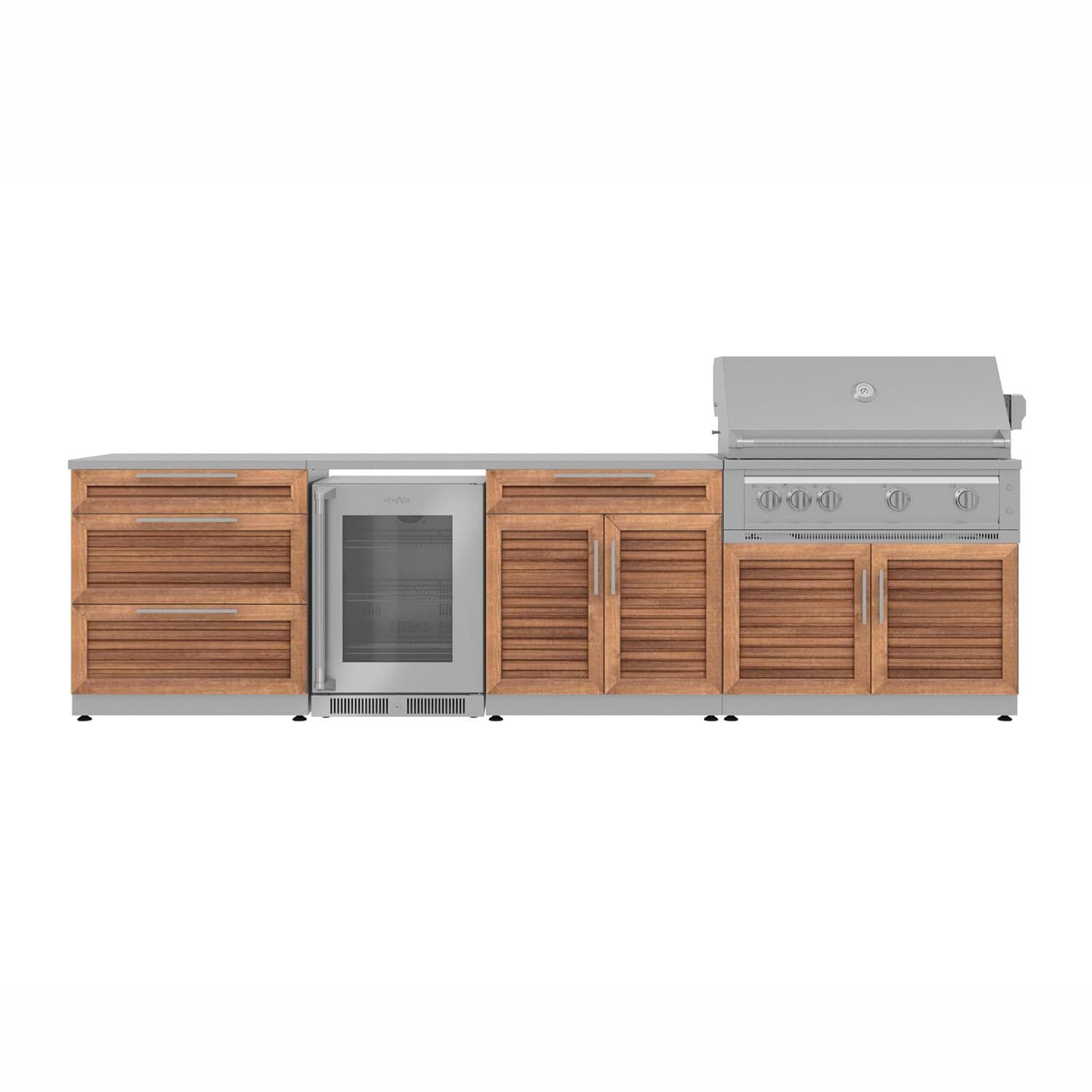 NewAge Products Classic Series 10 1/2 Ft Outdoor Kitchen Island