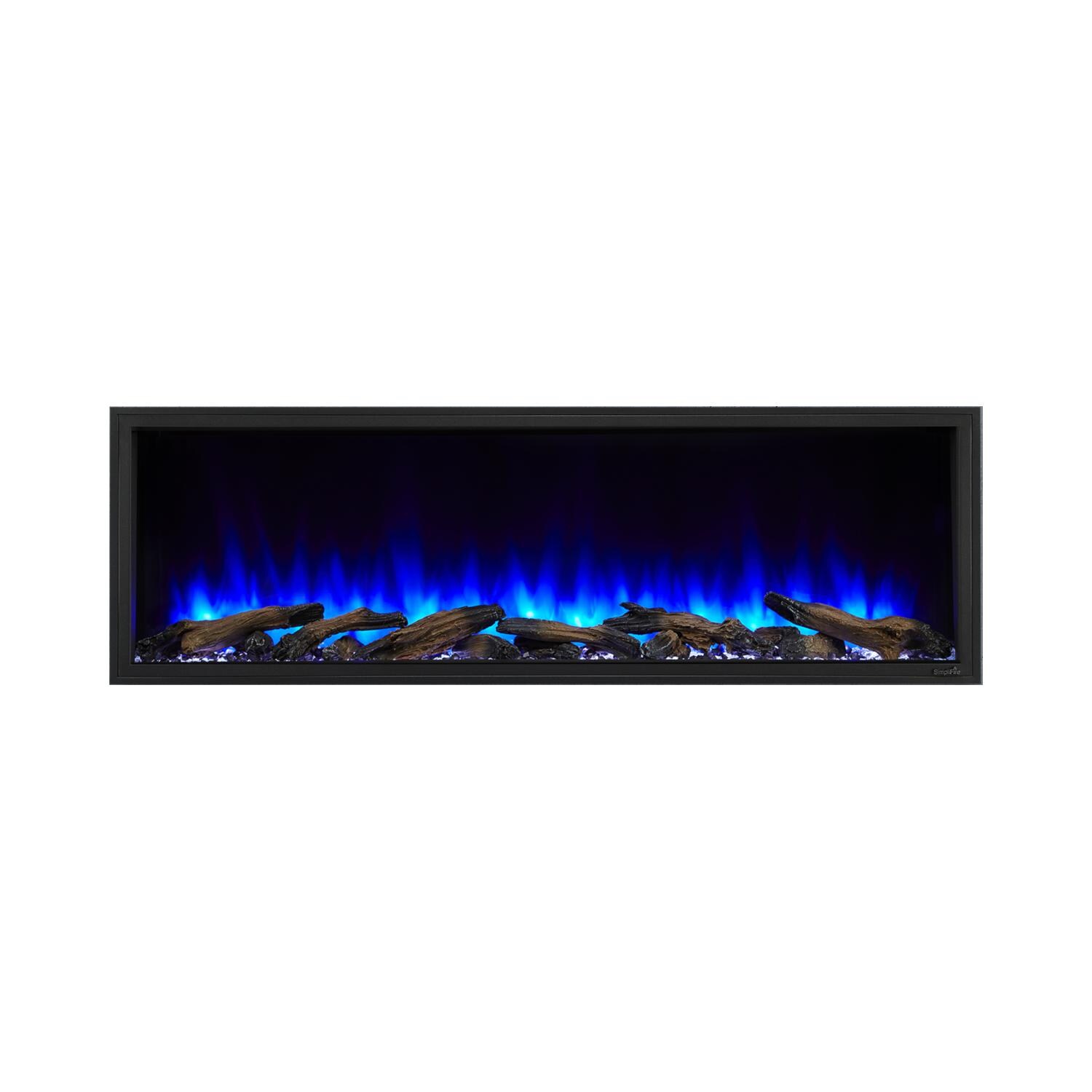 Simplifire Scion 55 Inch Linear Built In Electric Fireplace Sf