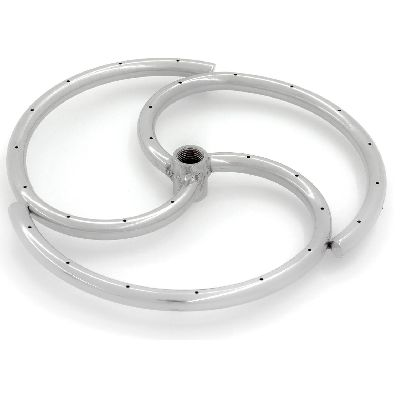 Firenado 12-Inch Natural Gas Spiral Ring Burner - Stainless Steel thumbnail