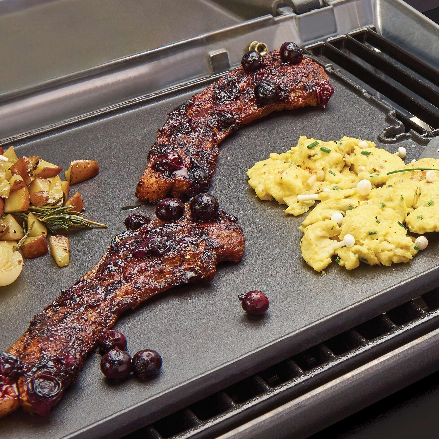 Broil King Cast Iron Porta-Chef Griddle - 11237 - Cooking - Lifestyle thumbnail