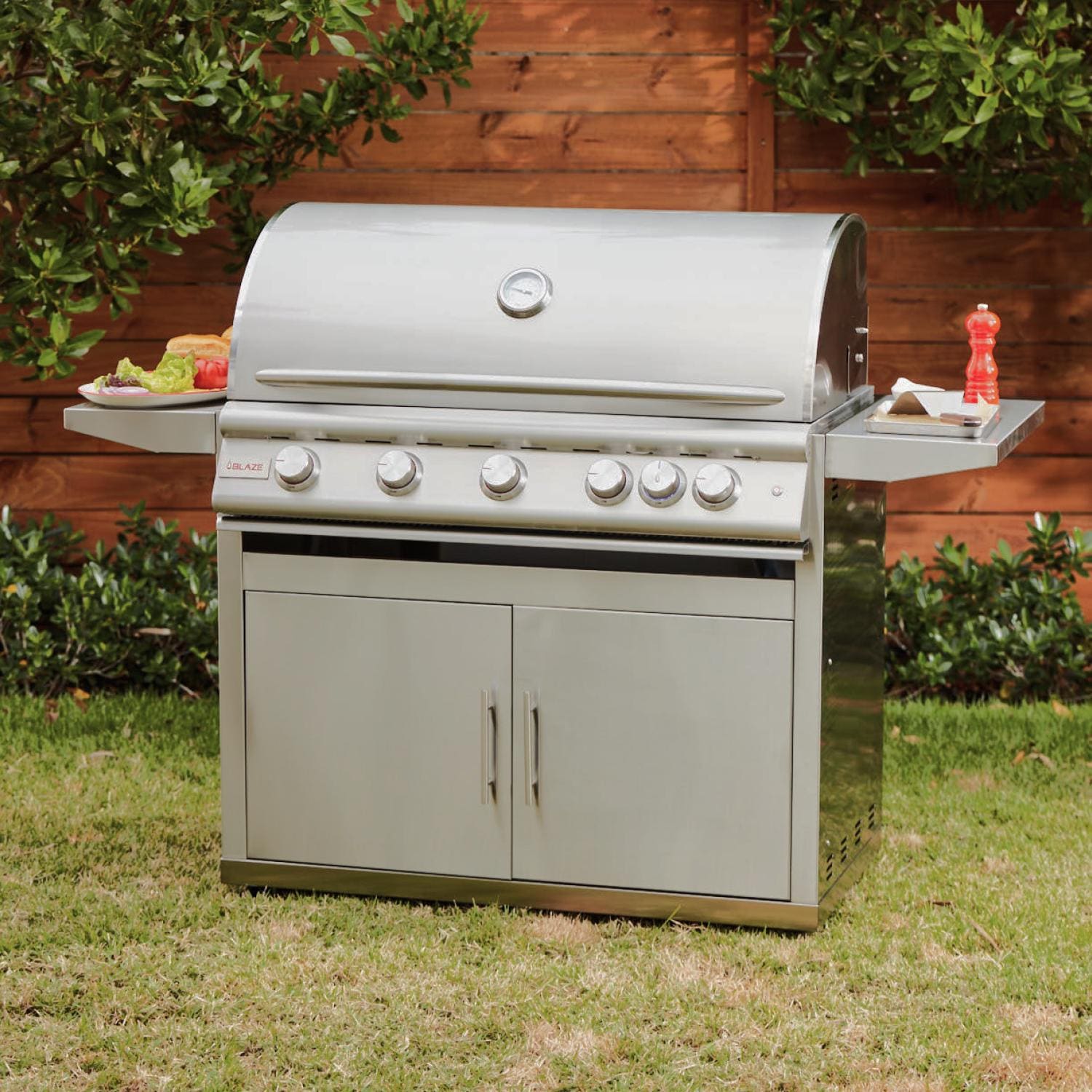 Blaze BLZ-5LTE3-LP Freestanding Propane Grill - Product Environmental - Lifestyle thumbnail