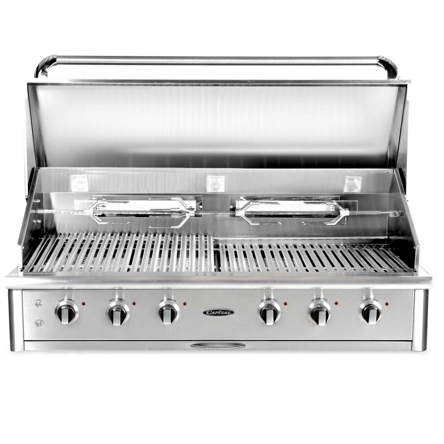 Capital Precision 52-Inch Built-In Natural Gas Grill - CG52RBI-NG