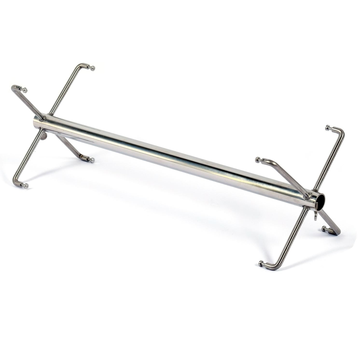 BBQGuys Signature Series Rib Rotisserie Rotating BBQ Grill Trays BBQ