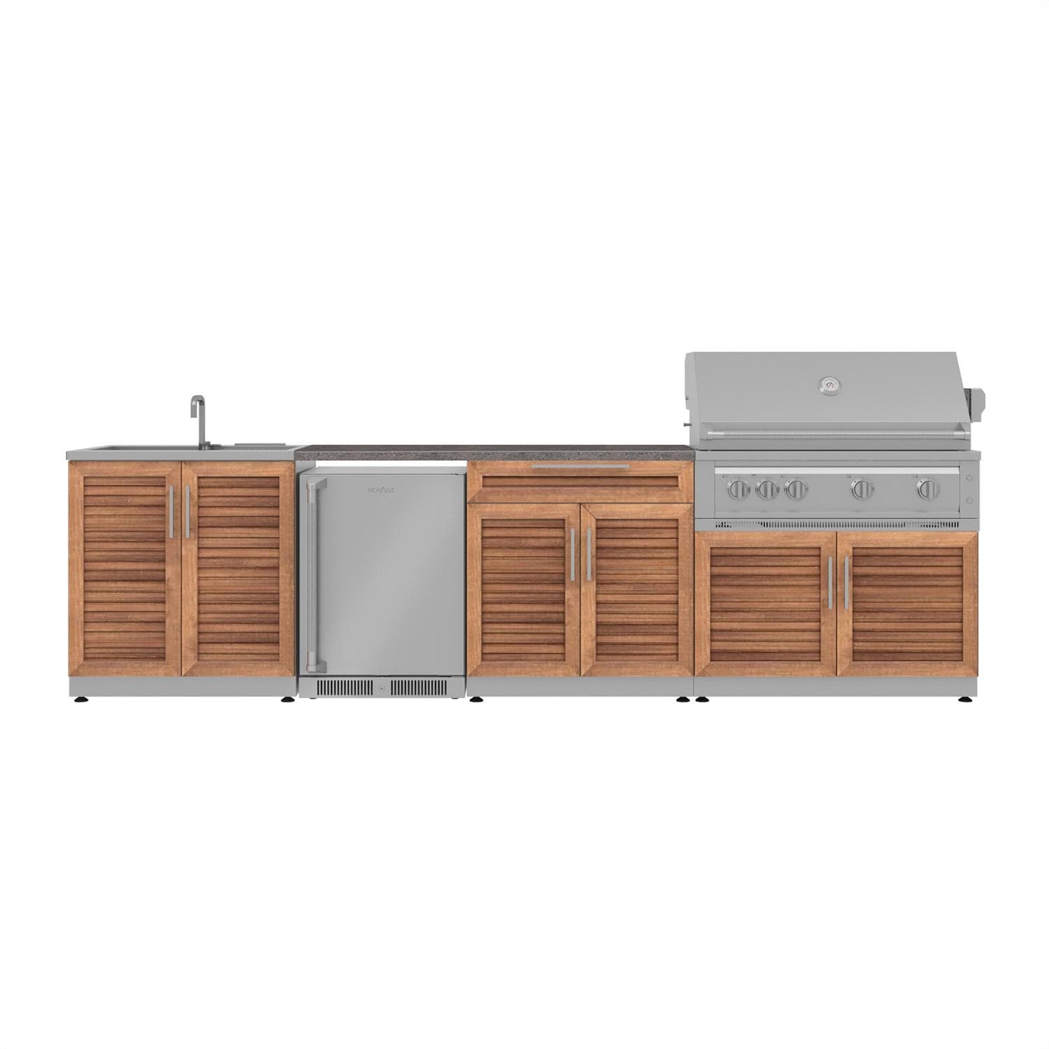 NewAge Products Classic Series 10 1/2 Ft Outdoor Kitchen Island