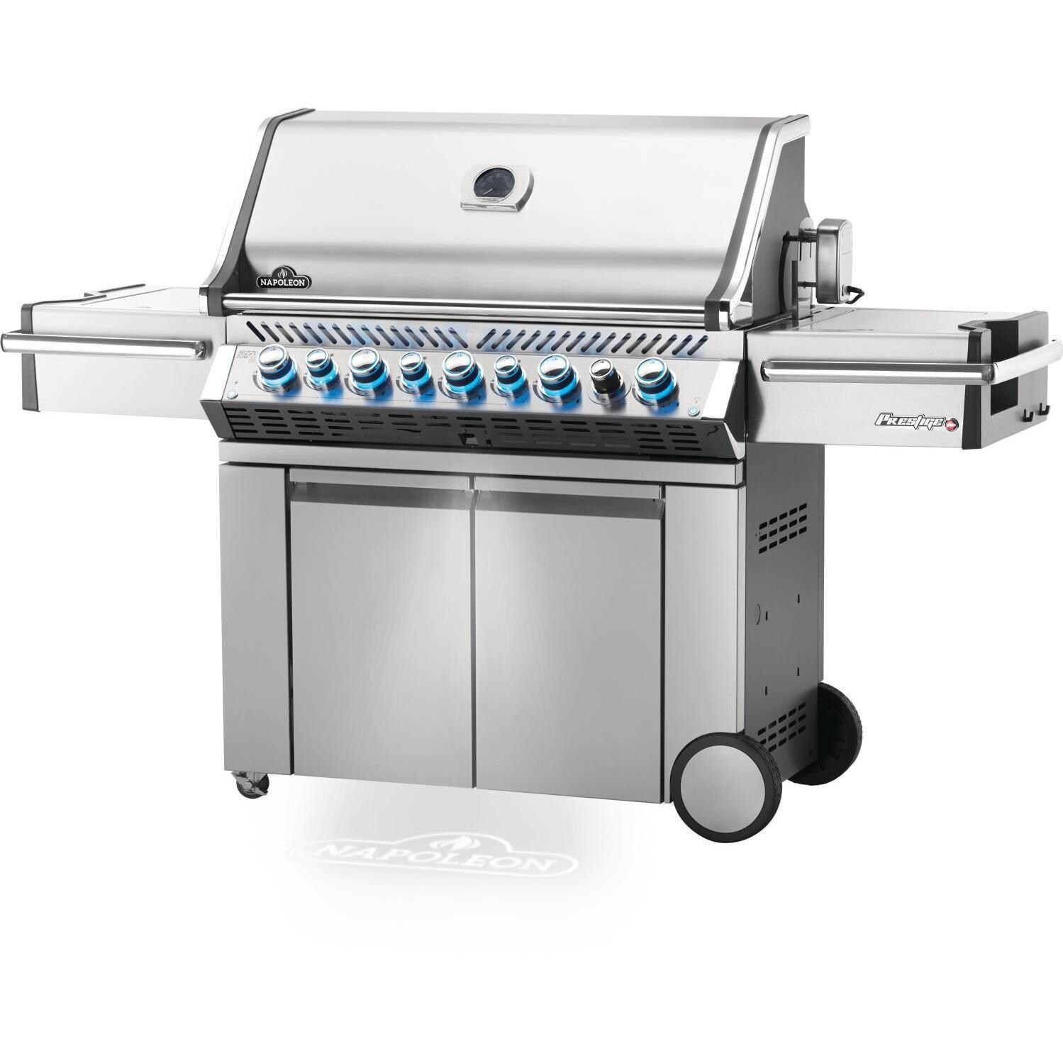Napoleon PRO665RSIBPSS-3 Prestige PRO 665 Propane Gas Grill with Infrared Rear Burner and Infrared Side Burner (2019) - Angled View thumbnail
