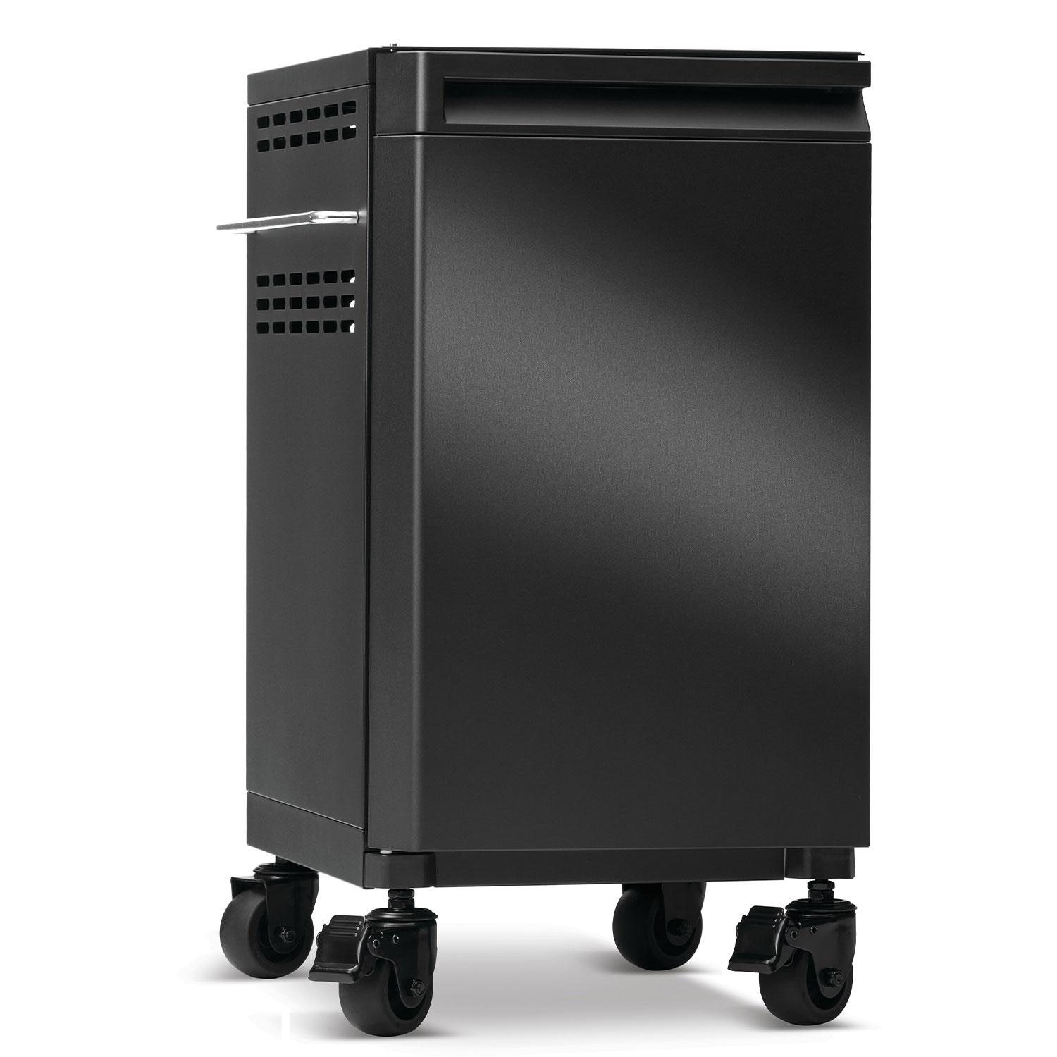 Napoleon 68004 Phantom Prestige 2 Pc Grill Storage Cabinet Carts - Left Cart - Angled Right - White Background thumbnail