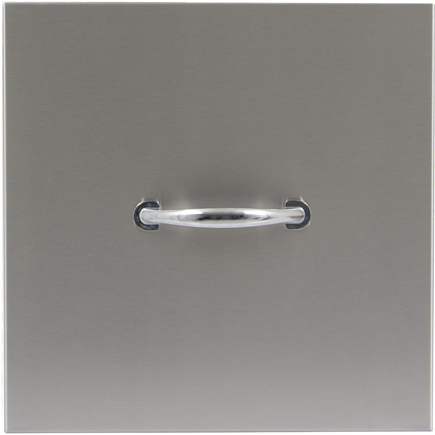 Blaze 15-Inch Trash Chute With Cutting Board - Chute Handle thumbnail