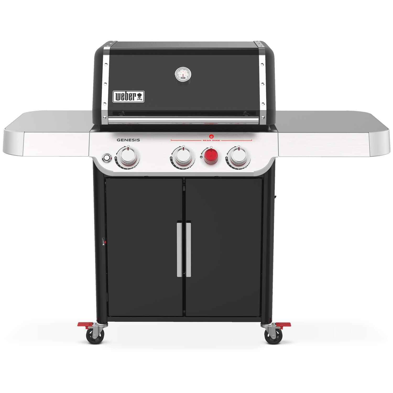 Weber Genesis E 325s Propane Grill Black qguys Weber Genesis E 325s Propane Grill Black qguys