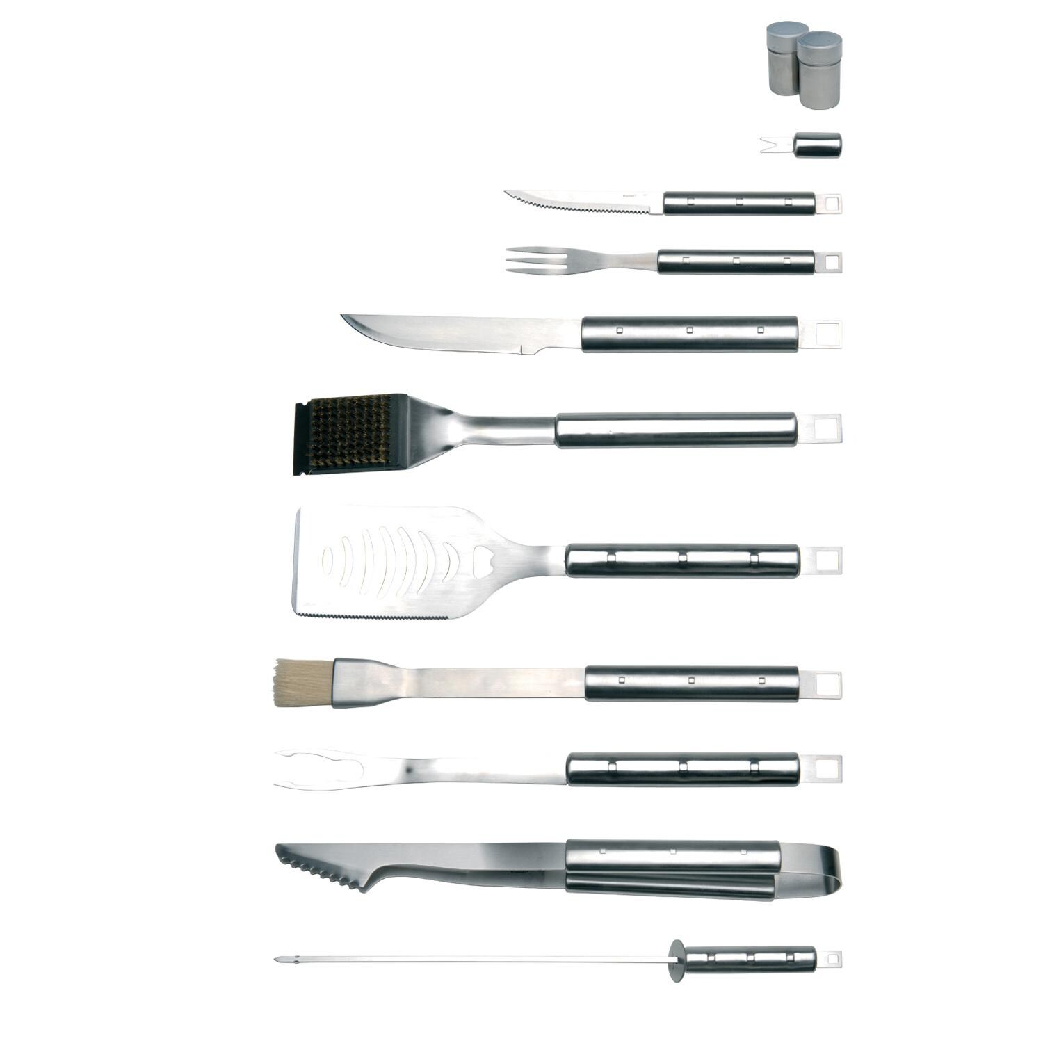 BergHOFF 1108325 Cubo 33-Piece Stainless Steel BBQ Set W/ Case - Tools Only thumbnail
