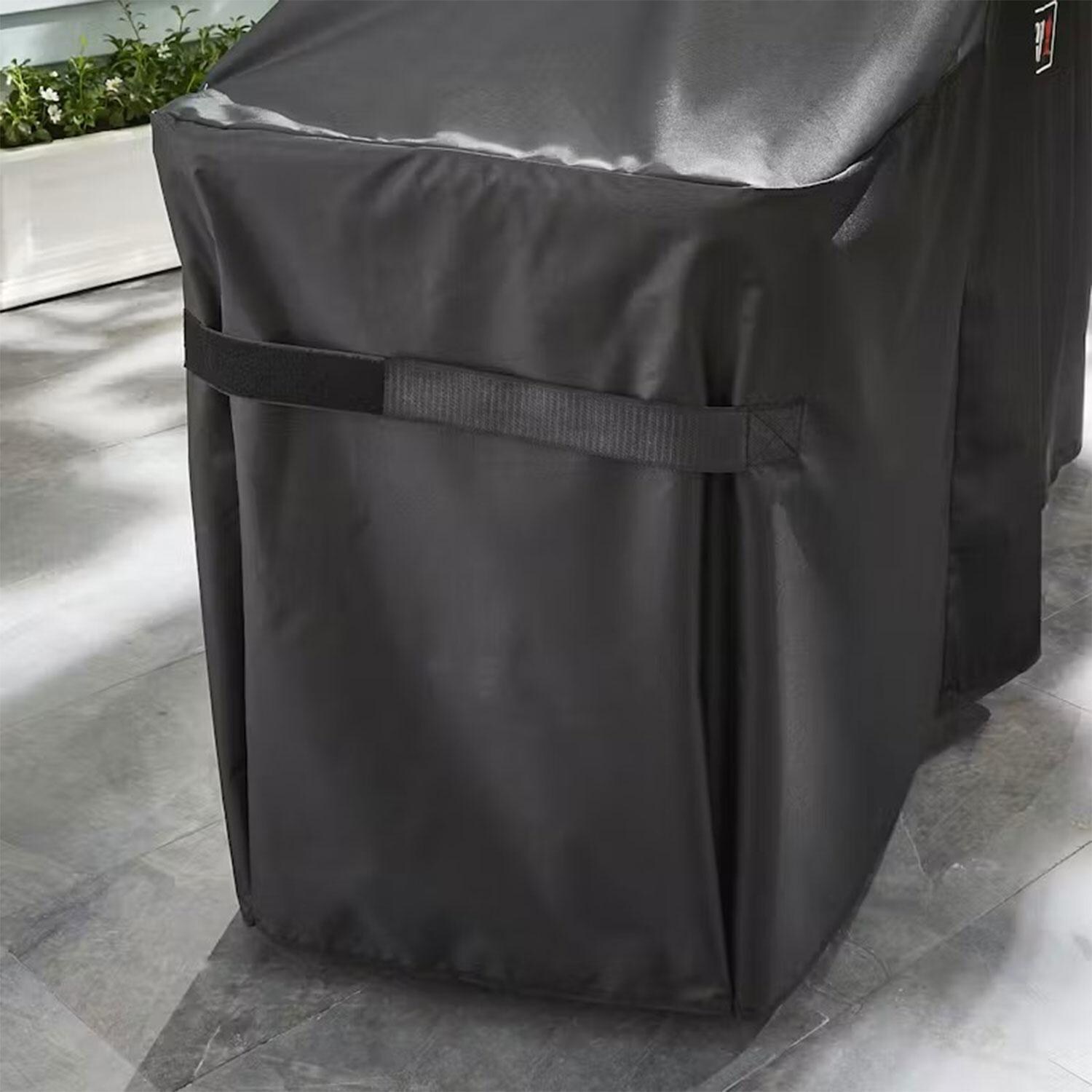 Weber 3400122 Premium Grill Cover for Weber Traveler 17 Inch and 22 Inch Portable Griddles - Secure Strap - Lifestyle thumbnail