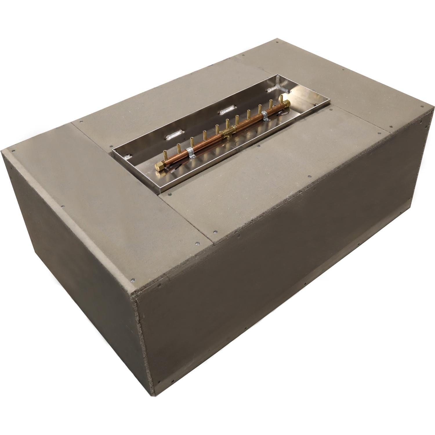 Warming Trends FR4830 Rectangle Linear 48 Inch x 30 Inch Natural Gas Ready To Finish Kit - White Background thumbnail