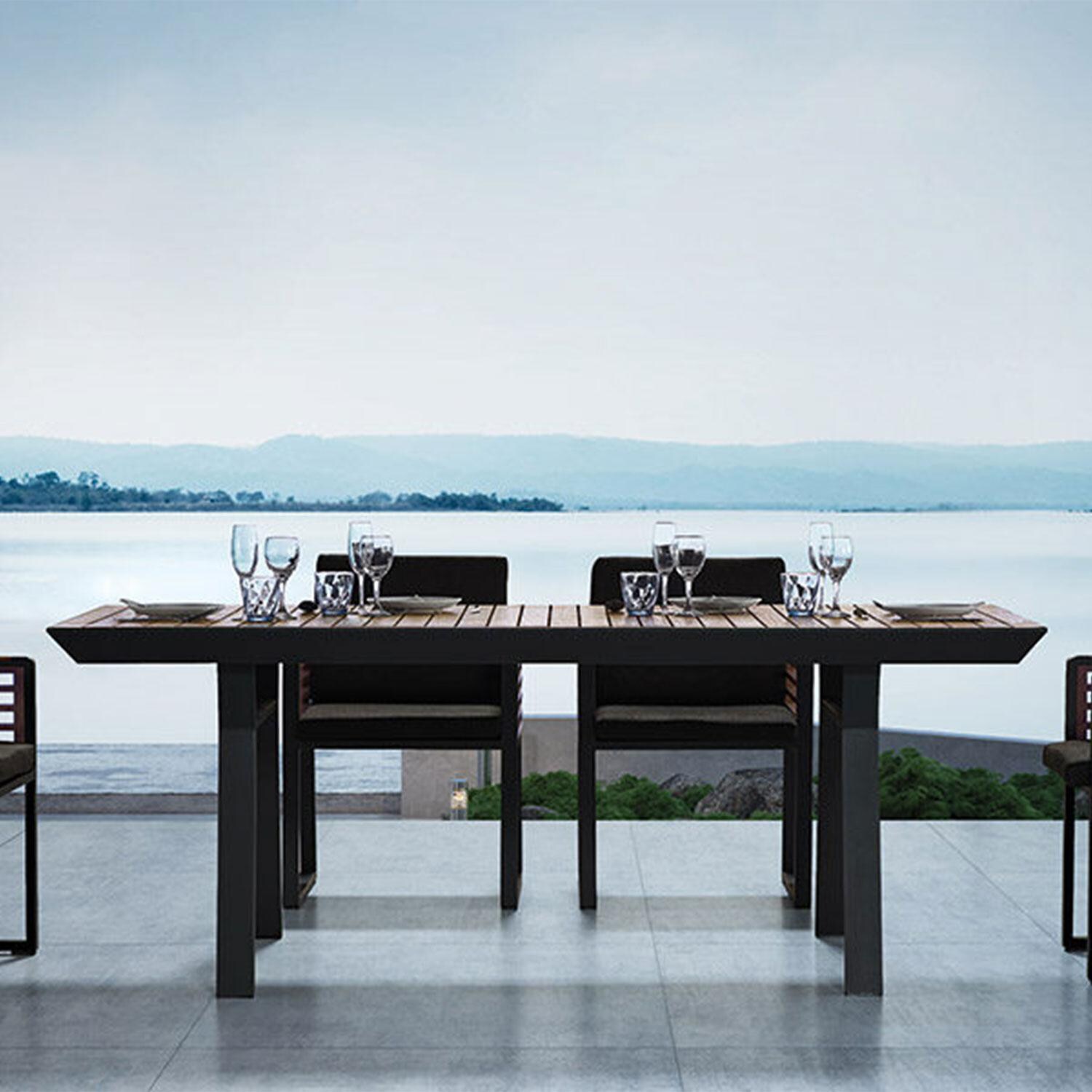 HIGOLD 2040RD/016/1150 MANHATTAN - NY Outdoor Rectangular Dining Set thumbnail