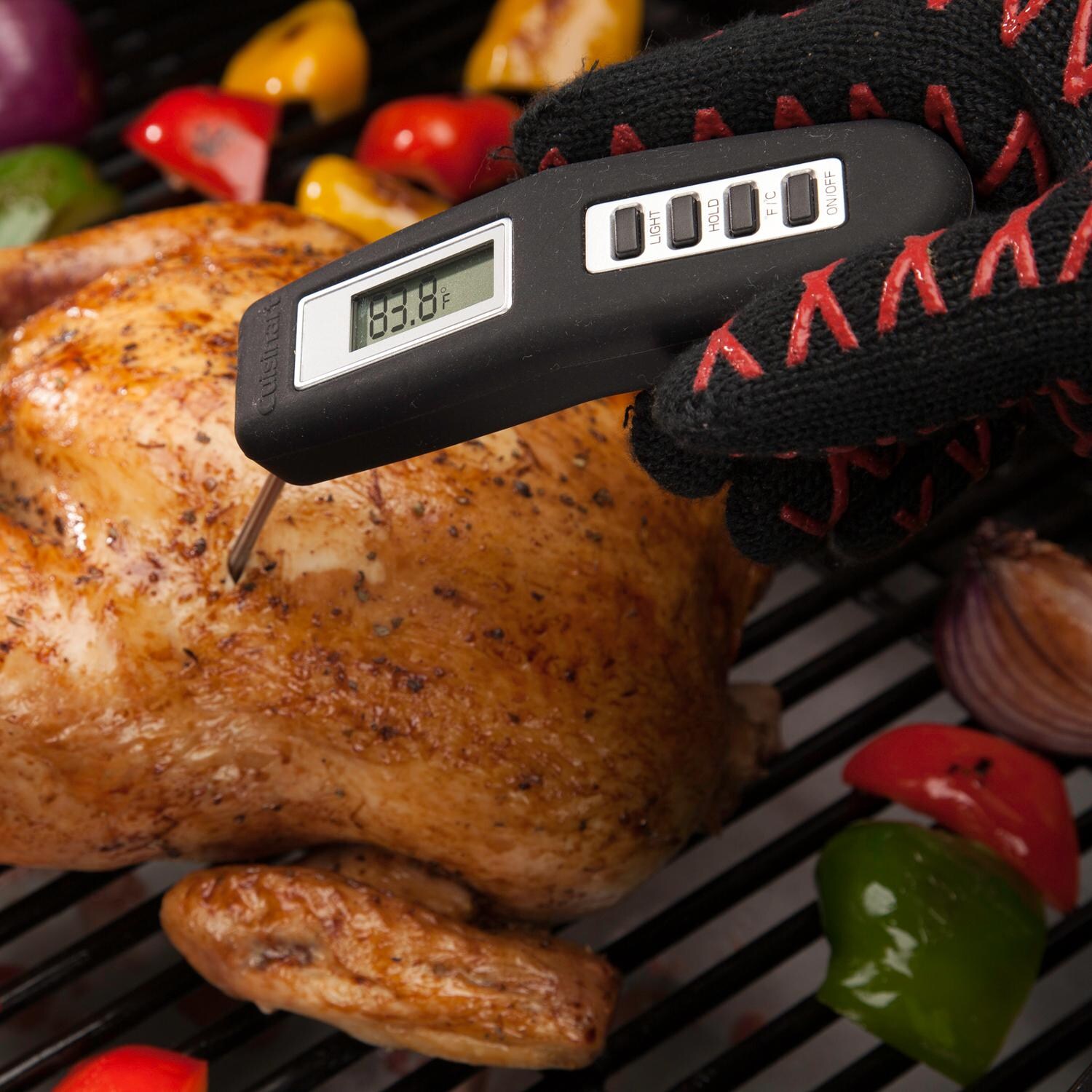 Cusinart Digital Folding Probe Thermometer - In Use thumbnail