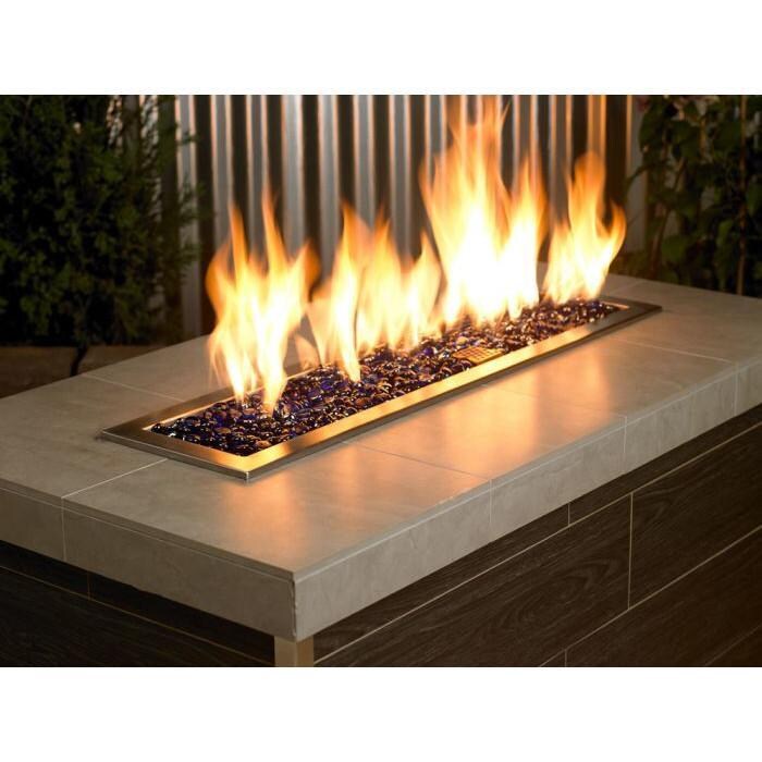 BBQGuys Signature FB-ROYLST-10-J 3/4-in Royal Blue Luster Fire Beads - Lifestyle thumbnail