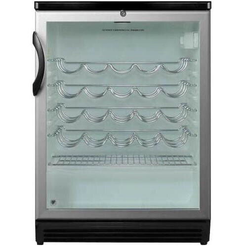 Summit Commercial 36 Bottle Built-In / Freestanding Wine Cellar / Cooler - SWC6GBLBI thumbnail