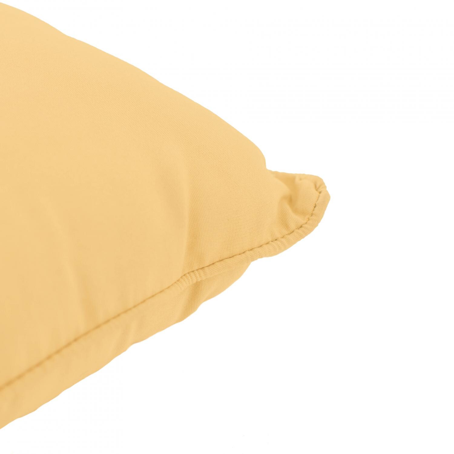 18 x 18 Sunbrella Throw Pillow - Corner Detail