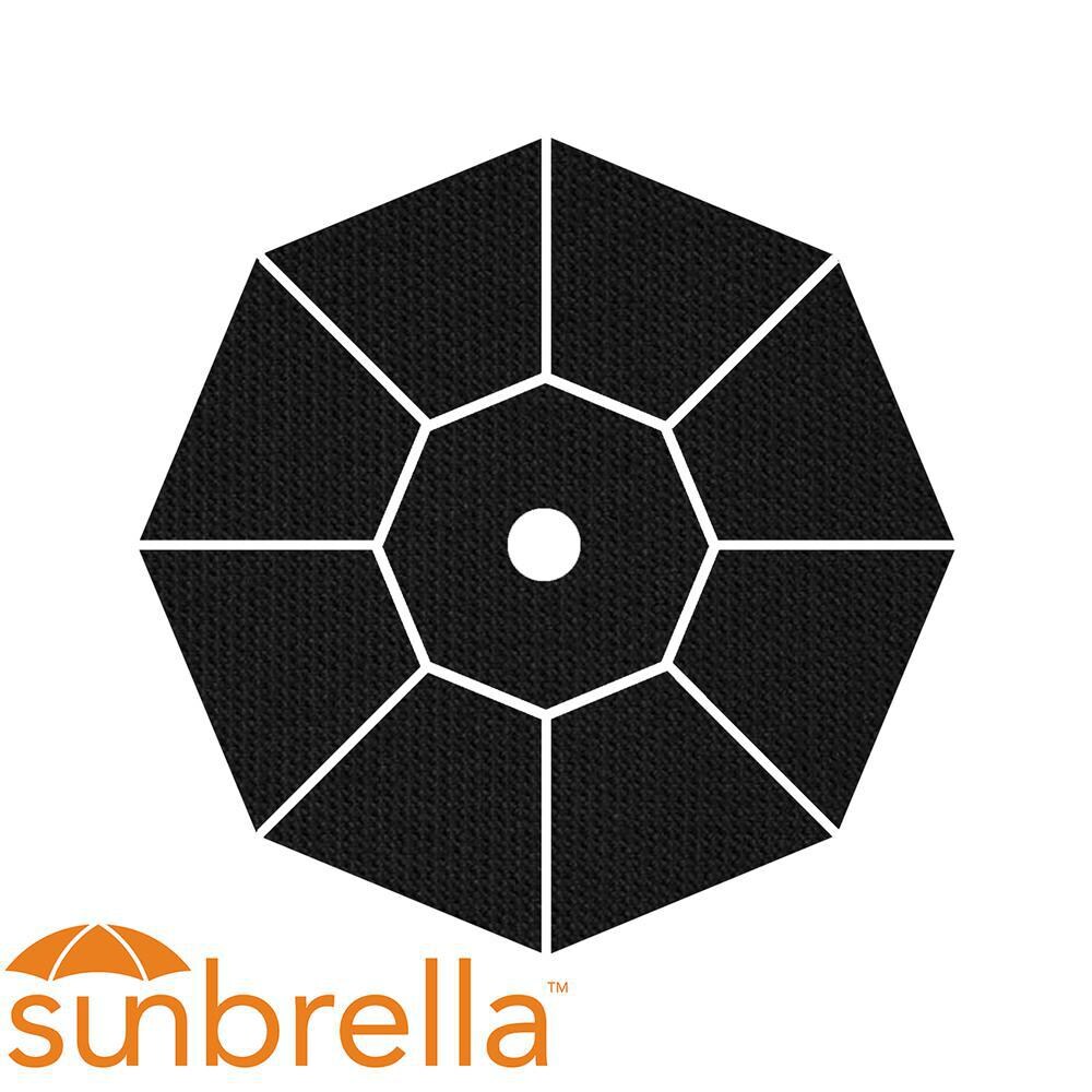 Black Sunbrella Fabric thumbnail