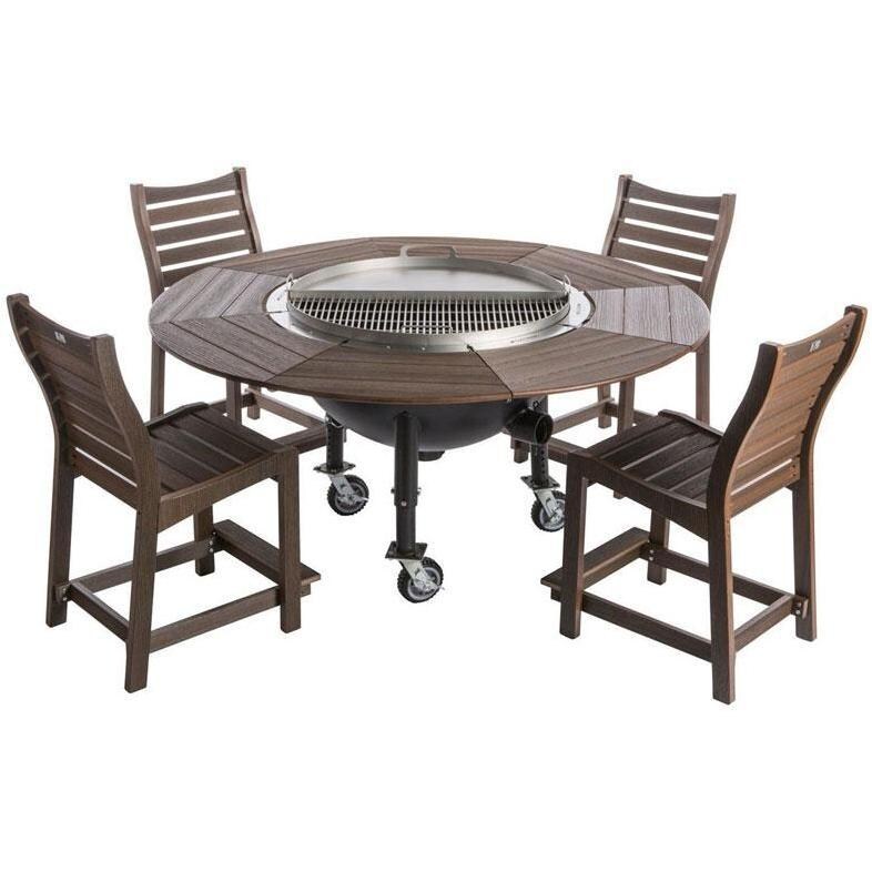 Gather Grills T1000-Standard-Black Tailgater 28-Inch Wood Fired Grill W/ Standard Package - Grill and Griddle thumbnail