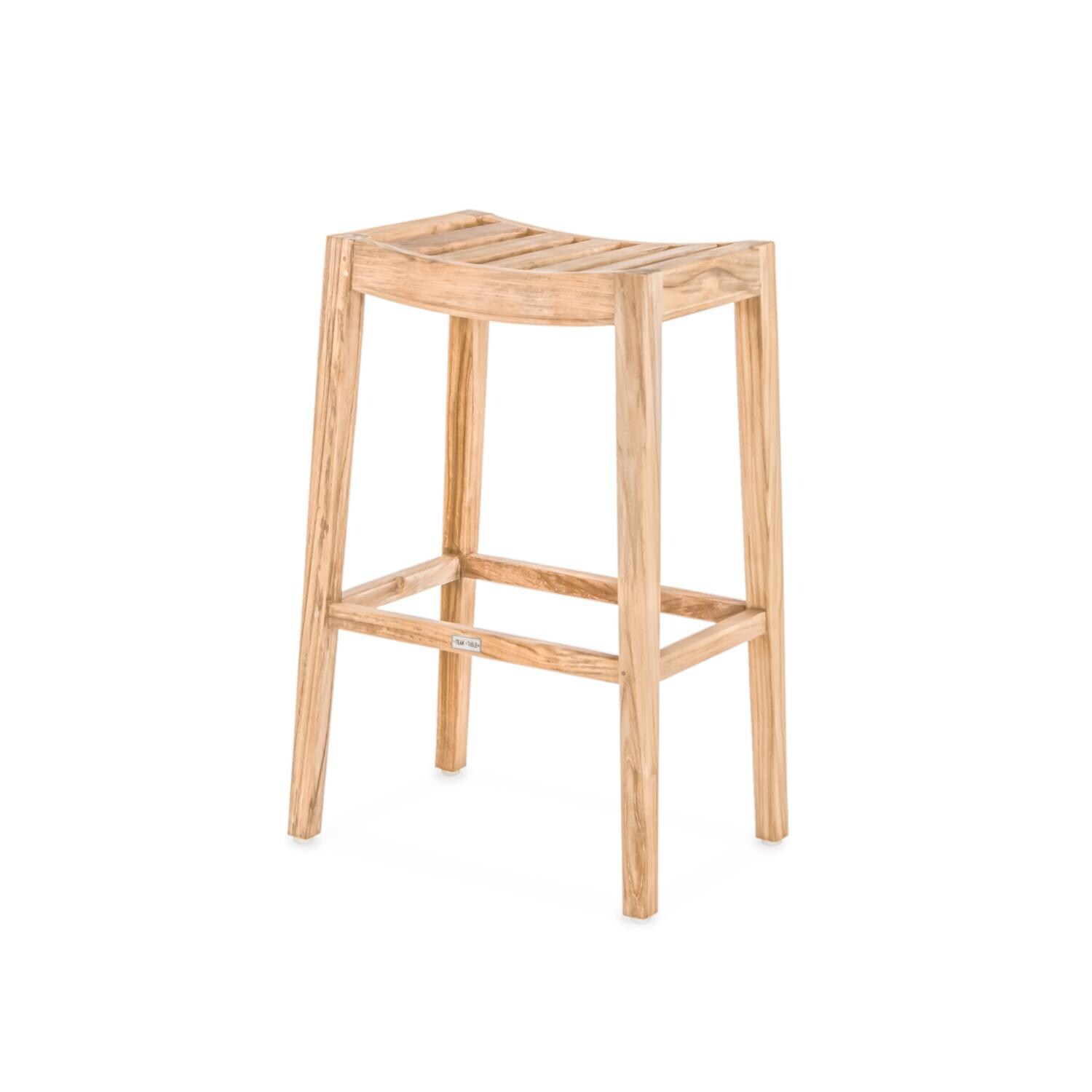 Teak + Table Friday Stool / Capri Bar 7-Piece - Bar Stool Only - White Background thumbnail