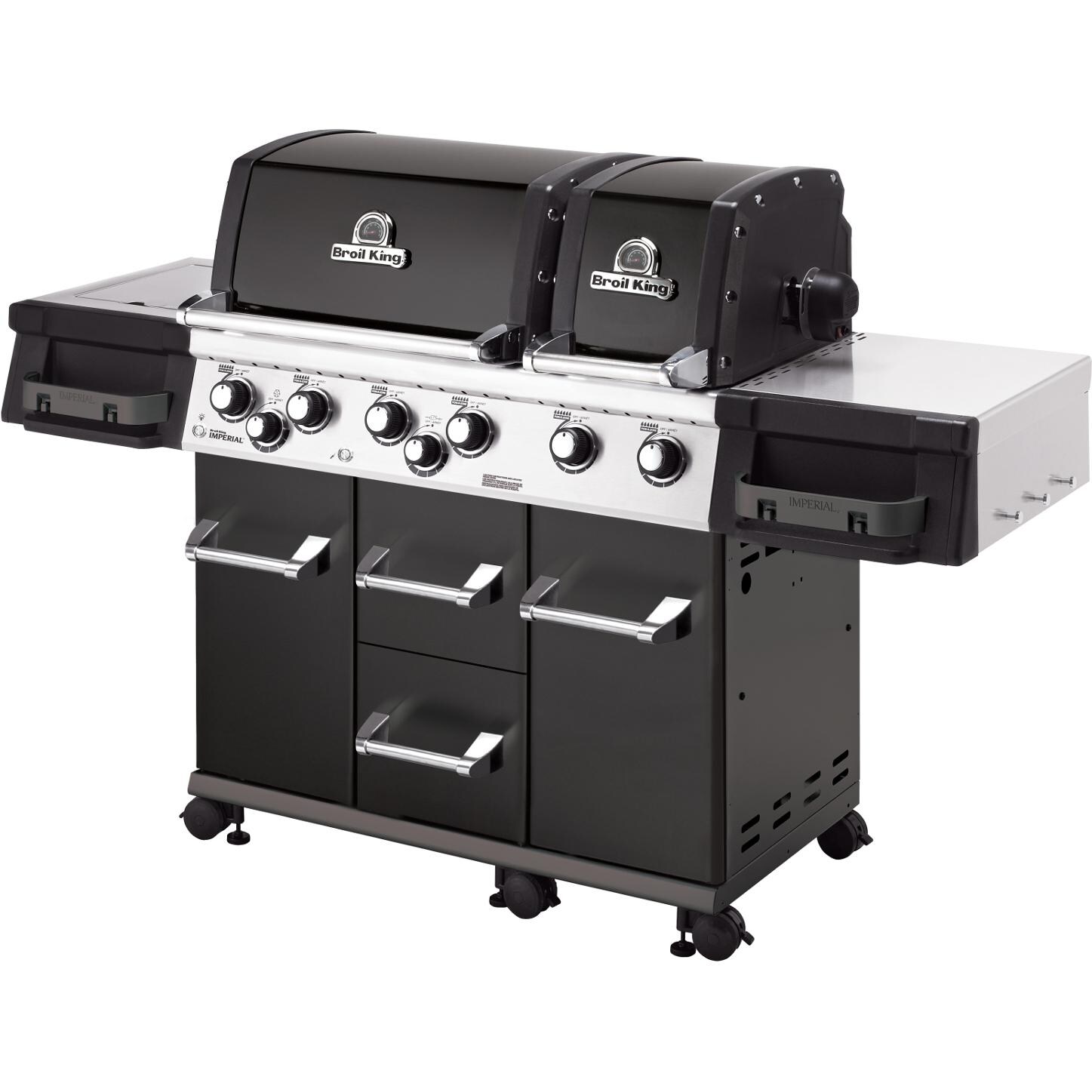 Broil King Imperial XL 6-Burner Freestanding Gas Grill - Angled View thumbnail