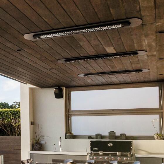 Bromic Ceiling Recess Kit For Tungsten Electric Heaters - Installed thumbnail