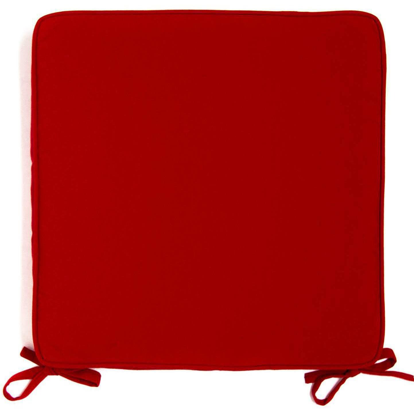 Large Replacement Seat Cushion With Piping - Top View thumbnail