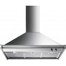 Smeg Classic 36-Inch Wall Mount Vent Hood - Stainless - KD90XU image
