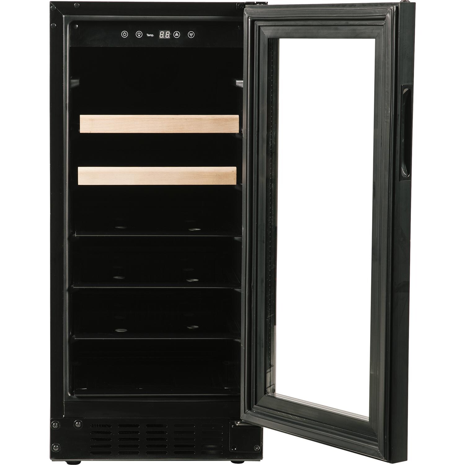 Azure 15-Inch 3 Cu. Ft. Beverage Center - Custom Panel Ready - Front View W/ Door Open thumbnail