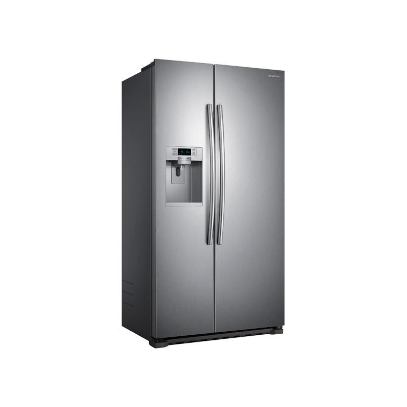 Samsung 36-Inch 22 Cu. Ft. Side By Side Counter Depth Refrigerator - Stainless Steel -Profile thumbnail
