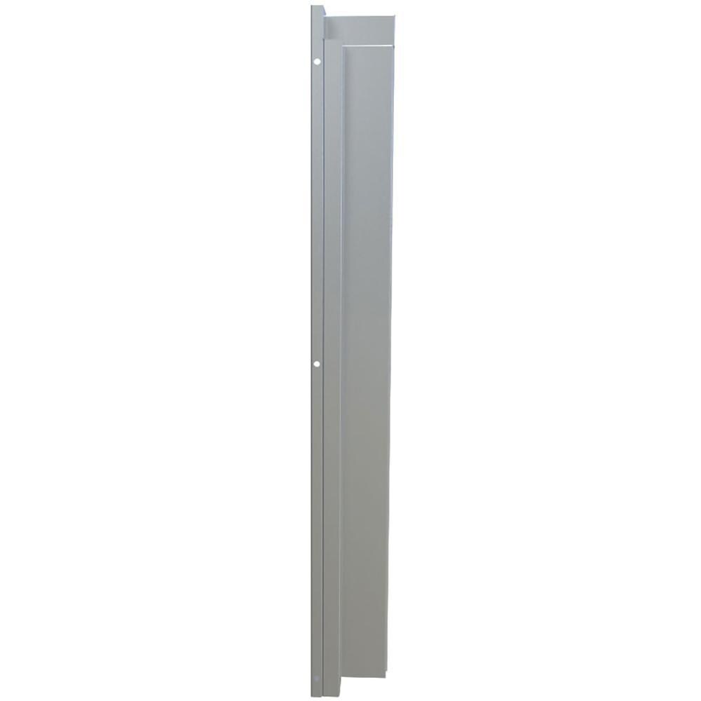 Sunstone SWC3SP90 Outdoor Kitchen Wall Cabinet 90 Degree Corner Spacer Panel - Spacer Panel Side - White Background thumbnail