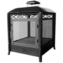 Landmann The Aspen Outdoor 25-Inch Wood Burning Fireplace And Fire Pit image