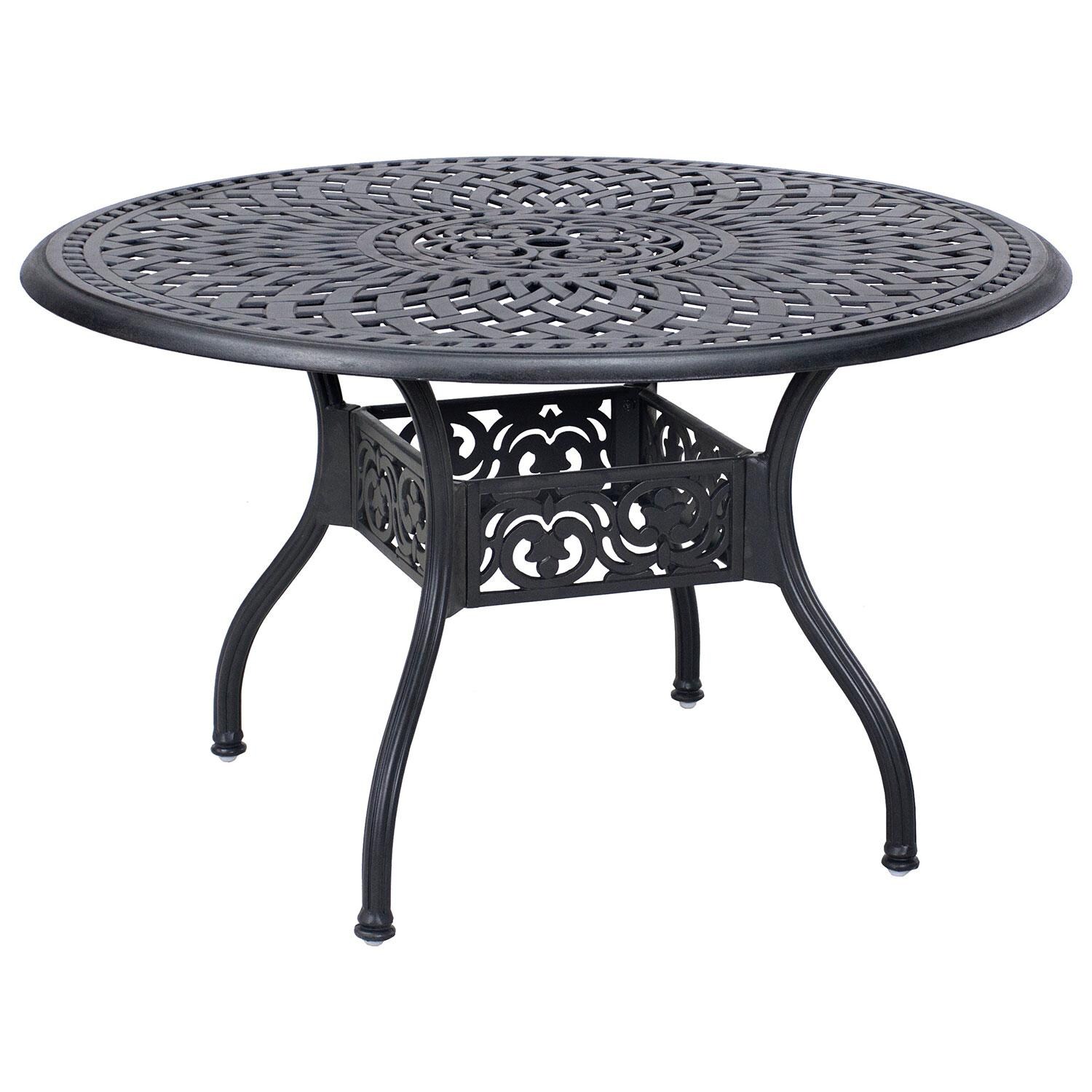 Darlee Series 60 Round Dining Table - White Background thumbnail