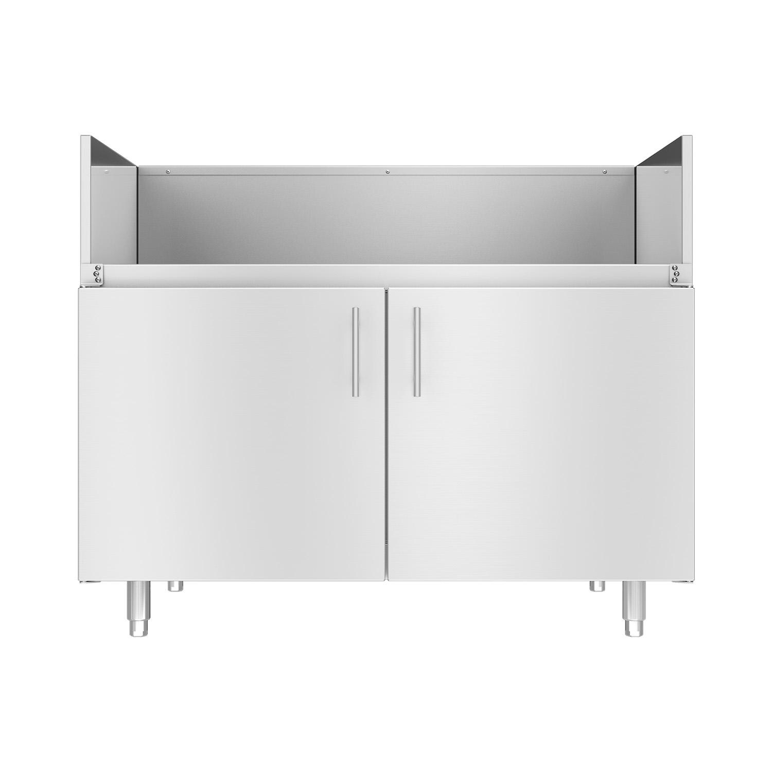 Kalamazoo 42 Inch Grill Head Base Cabinet - Bulk Propane / Natural Gas - K-DBC42-BLK-S4