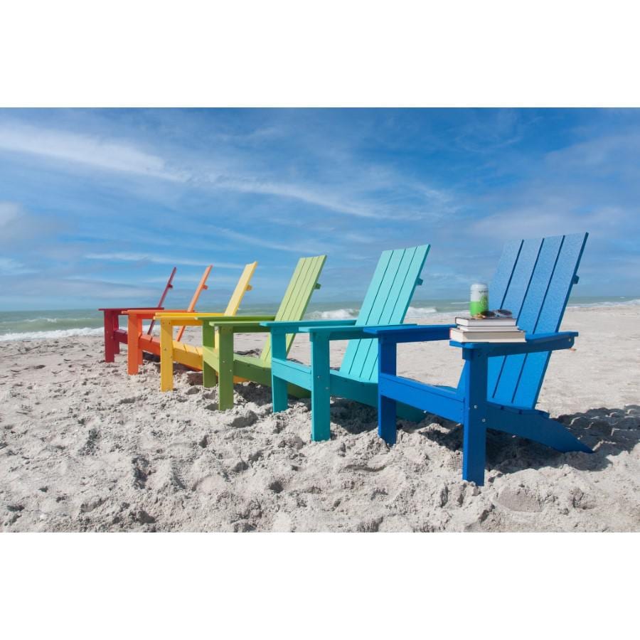 Mayhew Recycled Plastic Adirondack in Seashell by Berlin Gardens