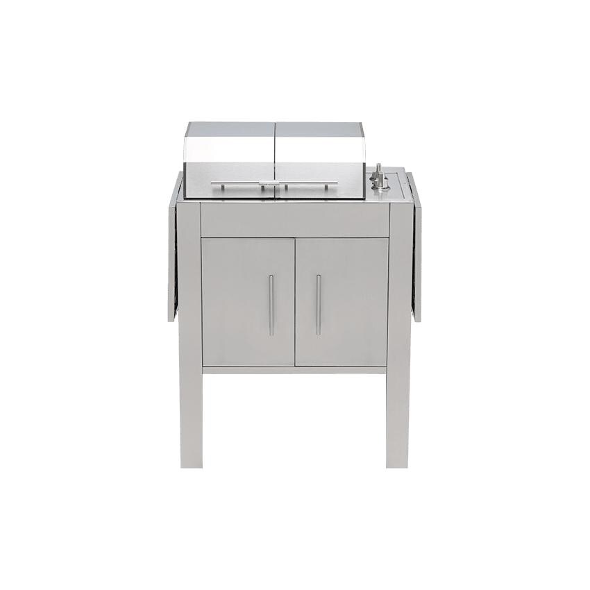 Kenyon Texan Knob Control 3000 Watt Split Lid Electric Grill - 240V - C70415