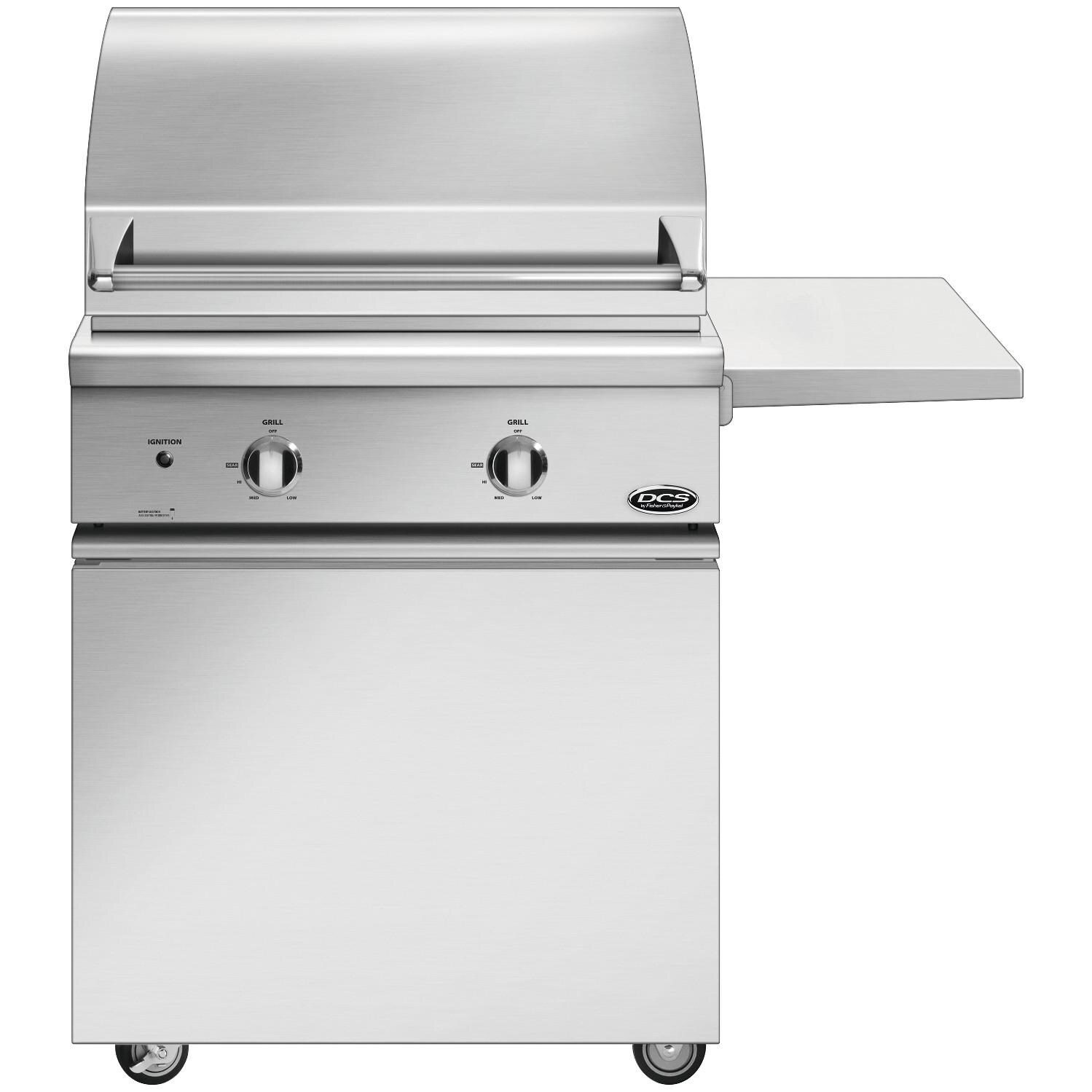 DCS Series 7 Traditional 30Inch Natural Gas Grill On DCS CSS Cart