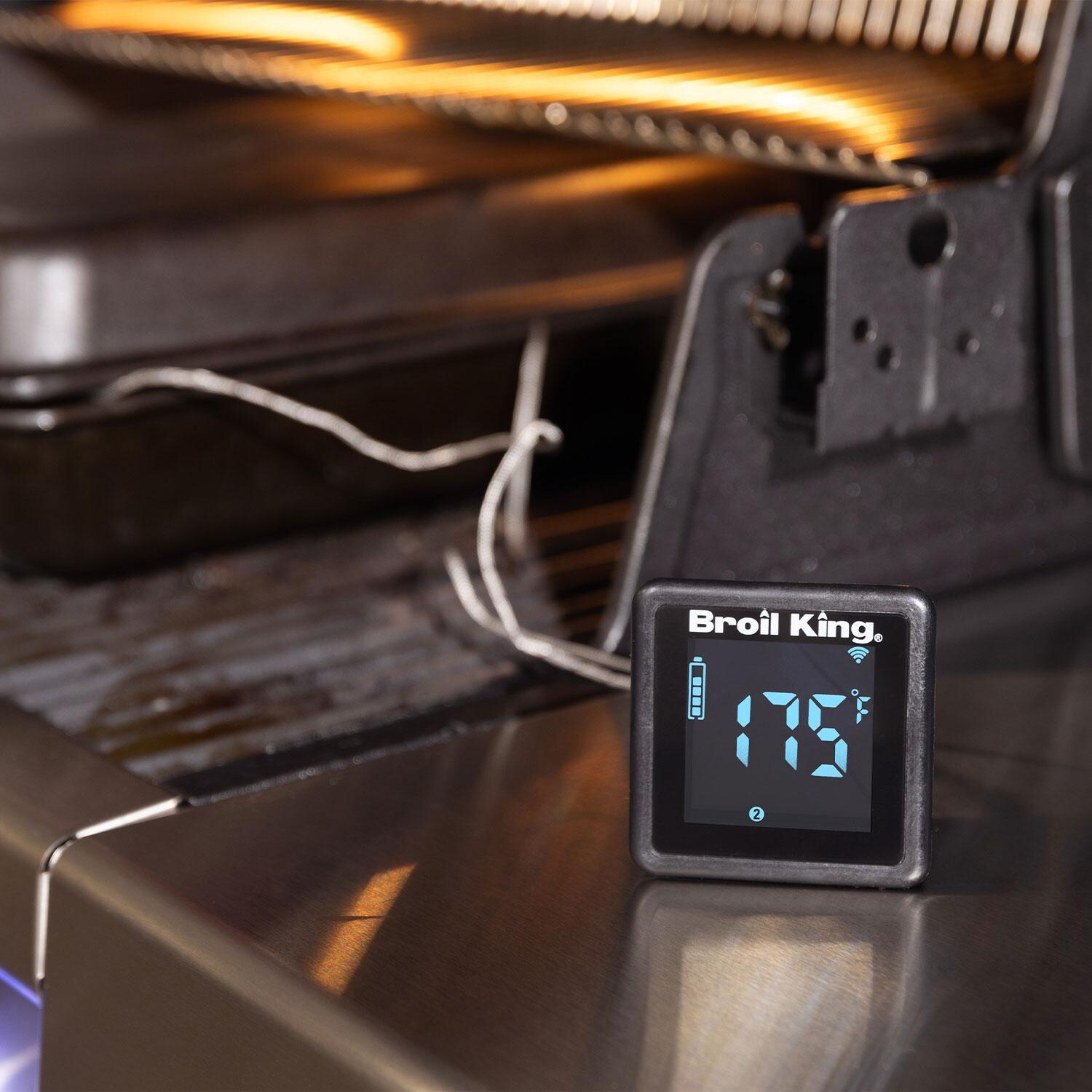 Broil King 61939 iQUE Smart Thermometer - Probes in Roast - Lifestyle thumbnail